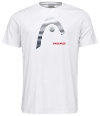 Теннисная футболка Head Club Carl T-Shirt - white