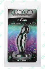 Анальный стимулятор простаты P-Plug Platinum Silicone, 11.2 см