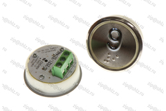 Кнопка (кнопочный модуль) EA2406S-D-R "9 этаж", круглая, динамическая красная подсветка, Брайль