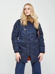 Парка Alpha Industries N-3B W Parka Rep. Blue (Синяя)