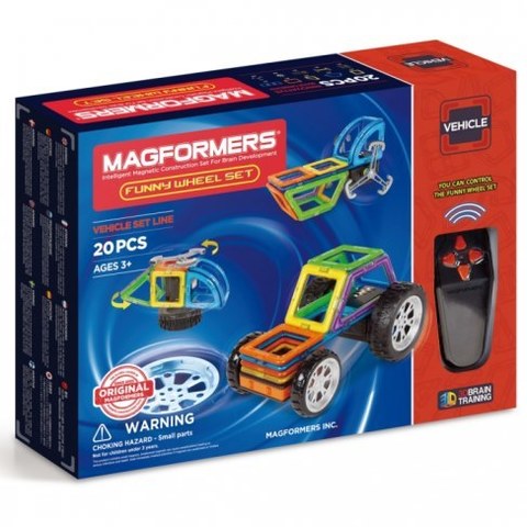 Конструктор Magformers Funny Wheel Set 20 707012