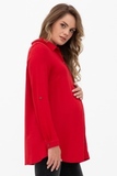 Рубашка для беременных 11203 красный
