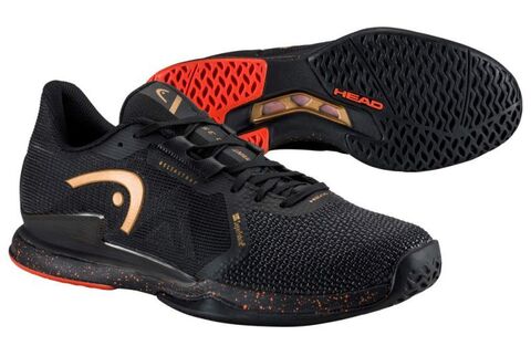 Кроссовки мужские Head Sprint Pro 3.5 SF - black/orange