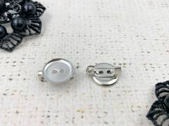 Заготовка для броши, d 1,3 см