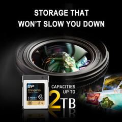 Карта памяти Silicon Power Cfexpress B 2TB BLACK 1800 / 1600 MB/s