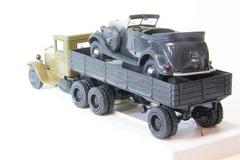 ZIS-6 with semitrailer PP-6 LOMO-AVM 1:43