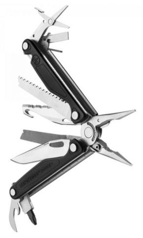 Мультитул Leatherman Charge plus 17 функций, серебристый (832516)