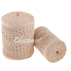 Milk polyester cord 4 mm