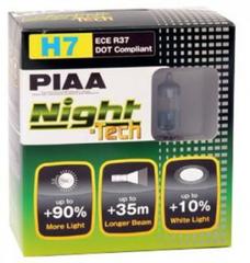 PIAA BULB NIGHT TECH 3600K HE-823 (H7) / Лампа накаливания (комплект из 2шт)