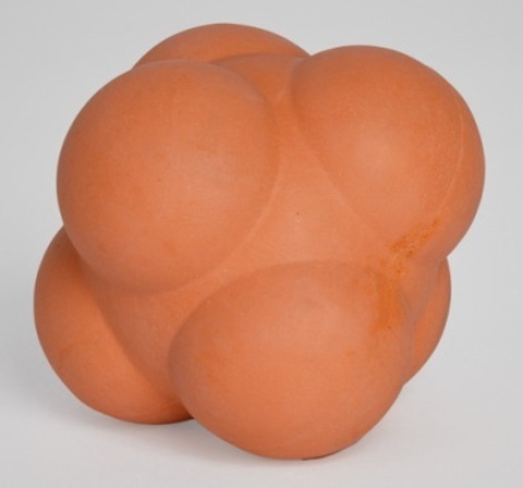 Мяч для отработки реакции MAD GUY 9см оранжевый
