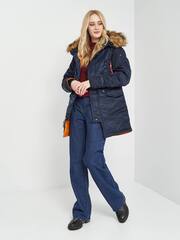 Парка Alpha Industries N-3B W Parka Rep. Blue (Синяя)