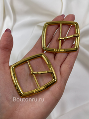 Пряжка Сел. золотая 35 мм