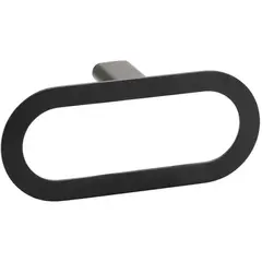Bemeta 167104380 ORGANIC BLACK Кольцо для полотенец черный матовый фото