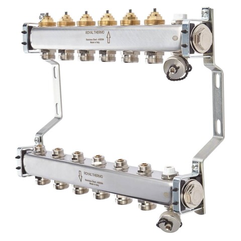 Коллектор Royal Thermo RTE 51.102 в сборе универсальный 1