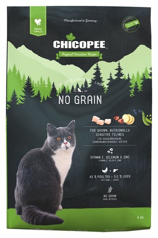 Купить корм CHICOPEE HNL Cat No Grain для кошек