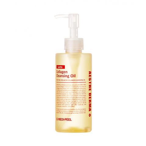 Medi-Peel Red Lacto Collagen Cleansing Oil гидрофильное масло с лактобактериями и коллагеном