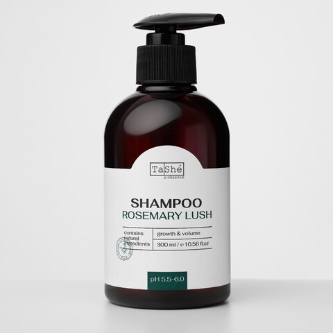 Tashe professional ROSEMARY LUSH Шампунь для волос,эффективное очищение,объём (tsh95) 300мл
