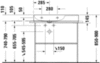 Раковина мебельная Duravit DuraSquare 2348800070