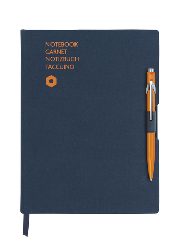 Записная книжка Caran d'Ache Office A5 Blue/Orange (8491.404)