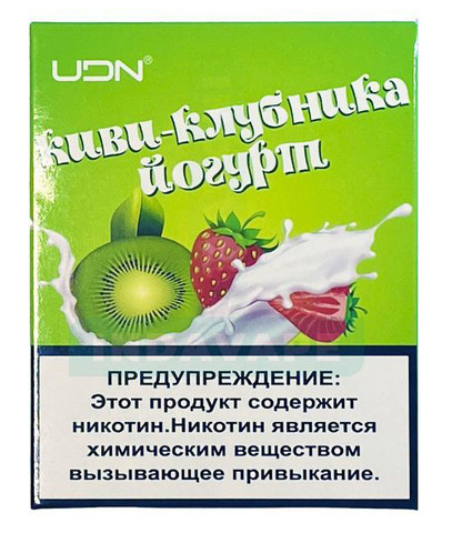 Картриджи UDN X - Киви-Клубника Йогурт 3 штуки