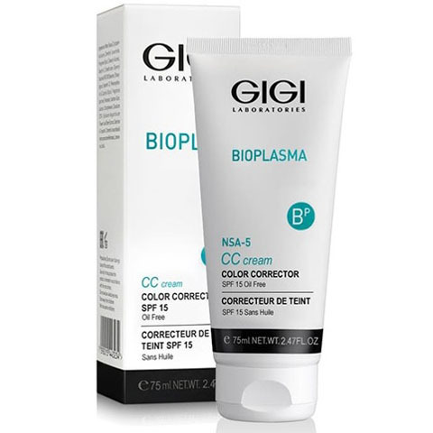 GIGI Bioplasma:  Тональный корректор для лица с SPF 15 (CC-Cream Color Corrector SPF15)