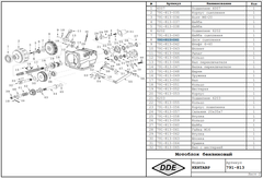 Сцепление DDE Кентавр /Алеша П (791-813-041)