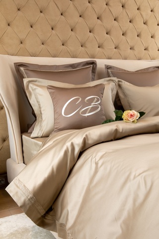 Постельное белье 2 спальное евро макси Сlaire Batiste Atelier Loire бежевый