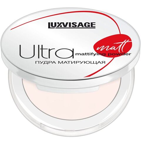 Пудра матирующая LUXVISAGE Ultra matt тон 101