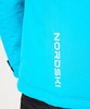 Премиальный теплый лыжный костюм Nordski Mount Black/Blue мужской