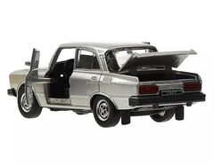 Moskvich-2140SL silver metal 1:34 Technopark