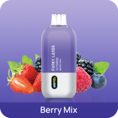 Одноразовая электронная сигарета Funky Lands - Ягодный Микс (10000 затяжек)