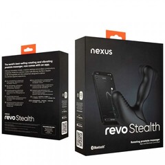 Вибромассажер простаты Nexus Revo Stealth App с вращающейся головкой