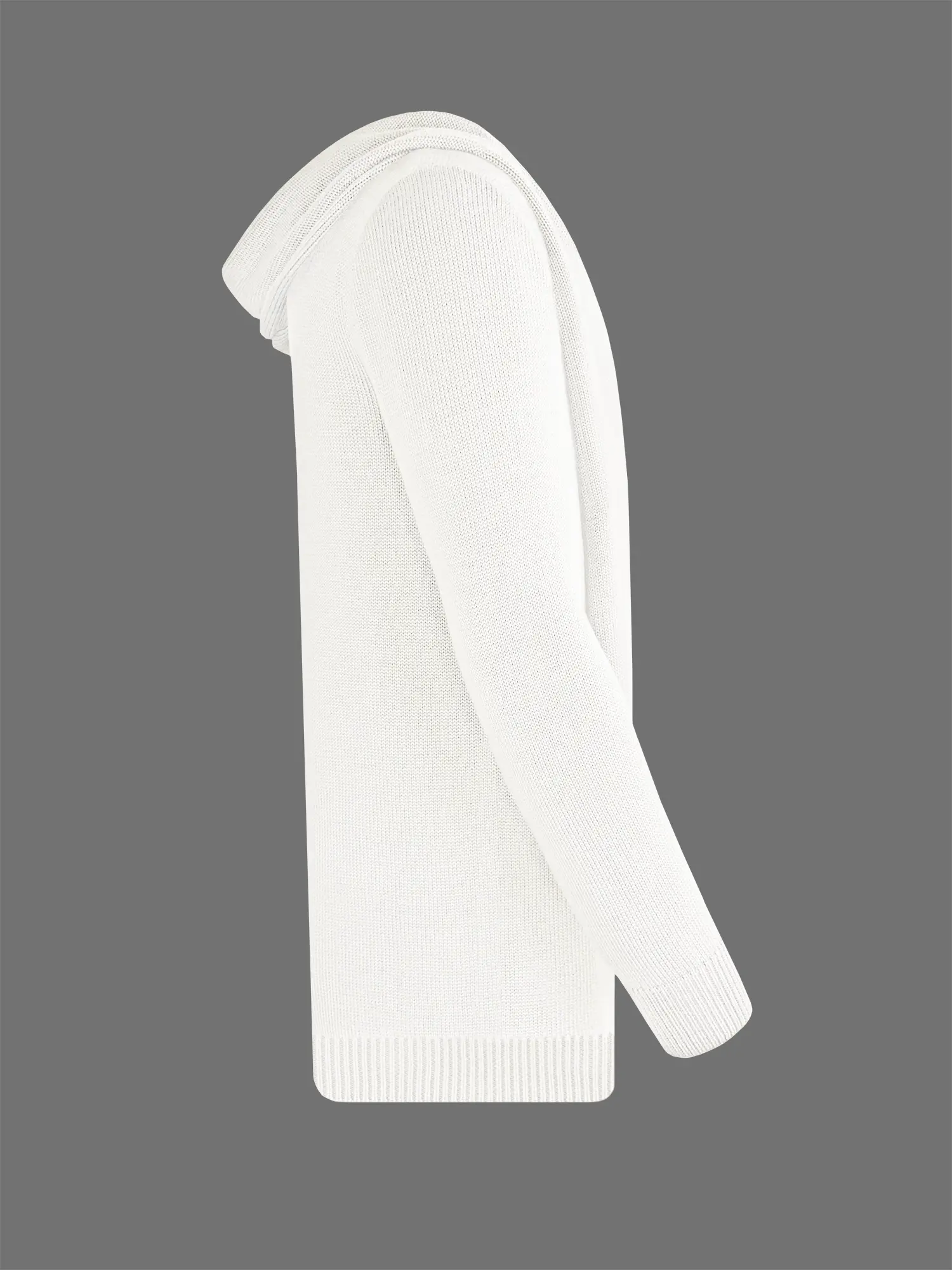 Кардиган с капюшоном из шелка