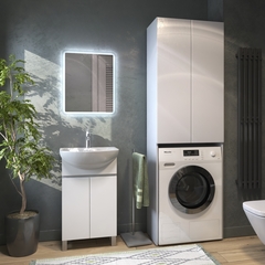 Шкаф Wing 640 под ст.м напольный белый