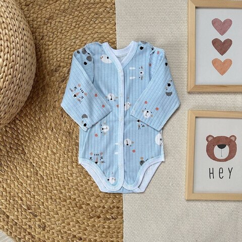 Комбинезон слип в рубчик