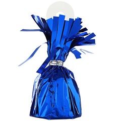 Грузик для шара, Конус, Темно-синий, 170 г, 1 шт.