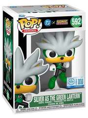 Funko POP! DC х Sonic the Hedgehog: Silver as the Green Lantern (592)