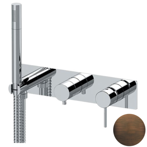 Remer X97D2WBBR Смеситель для душа Remer X Style X97D2WBBR, бронза масляная