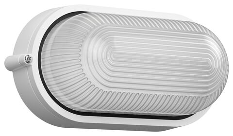 Светильник НПП1401 белый/овал 60Вт IP54 IEK