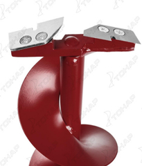 Ледобур BURAN 130(L) левое вращение (цельнотянутый шнек)