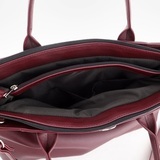 Сумка Саломея 2006 наппа бордо + черный