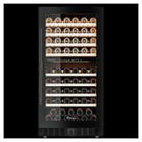 Винный шкаф MEYVEL MV99PRO-KBT2 265 л 595х700х1200 мм черный