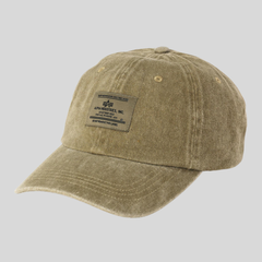 Бейсболка Alpha Industries Battlewash Cap Olive (Зеленая)