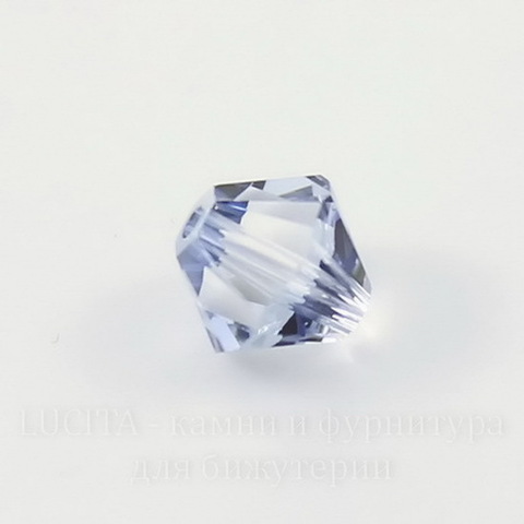 5328 Бусина - биконус Сваровски Crystal Blue Shade 6 мм, 5 штук ()