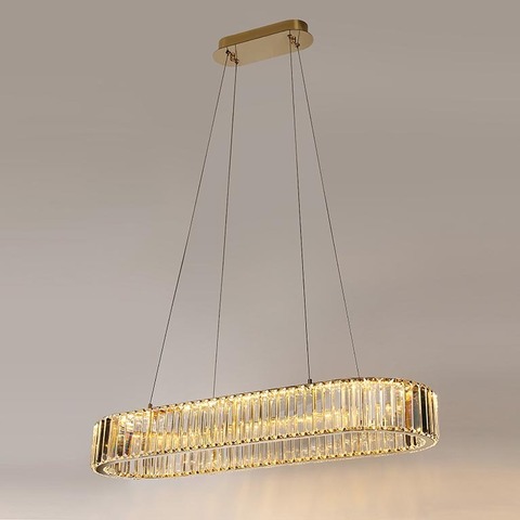 Подвесной светильник Newport 8445/90 oval gold