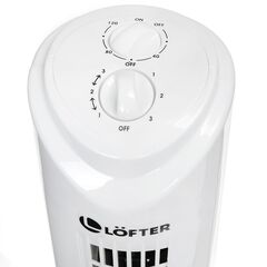 Вентилятор колонный, Lofter, TF-29C2-alu, 40 Вт, 3 скорости, белый, TF-29C2-alu White