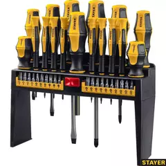 STAYER Hercules-Pro-37, 37 предм., набор отверток с насадками (25312-H37)
