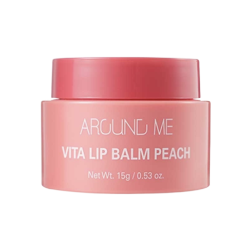 Welcos Around Me Vita Lip Balm Peach Бальзам для губ витаминный с экстрактом персика