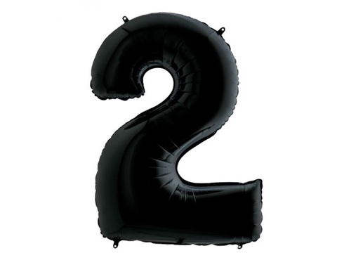 Цифра «2» чёрная
