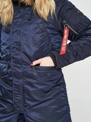 Парка Alpha Industries N-3B W Parka Rep. Blue (Синяя)